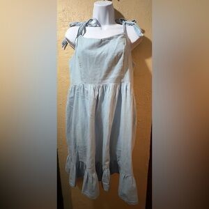 Old Navy Light Blue Casual Dress